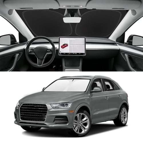 Custom Fit Windshield Sun Shade for Audi Q3 2013