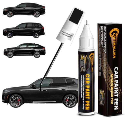 475 Black Sapphire Metallic Car Touch Up Paint for BMW