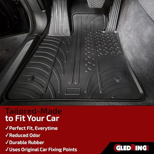 Rubber Floor Mats for Mercedes Benz GLE Class 2016