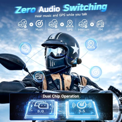 Motorcycle Intercom (2 Count)