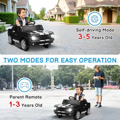 12V Licensed Shelby Electric Car for Kids