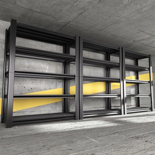 3000 LBS Capacity Metal Storage Rack 72" H x 48" W x 20" D (3 Count)