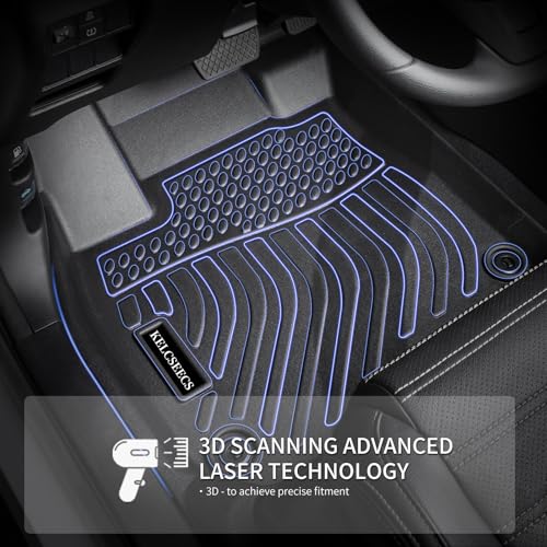 Floor Mats & Cargo Liner for 2026 2025 2024 2023 2022 2021 2020 Ford Escape Hybrid All Weather Car Mats Cargo Mat Trunk Mat Ford Escape Floor Mats Accessories
