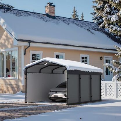 10x15 Heavy Duty Metal Carport