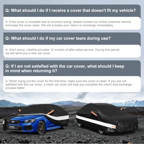10 Layers Hatchback Car Cover Custom Fit for Subaru Impreza