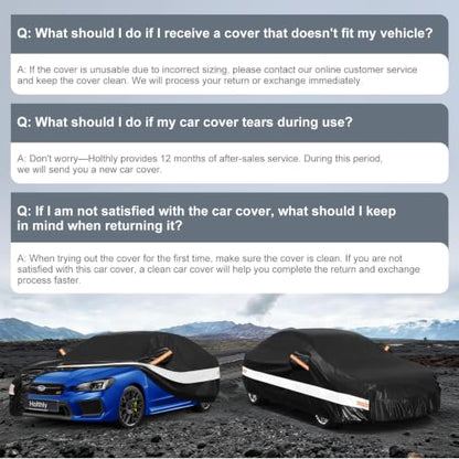 10 Layers Hatchback Car Cover Custom Fit for Subaru Impreza