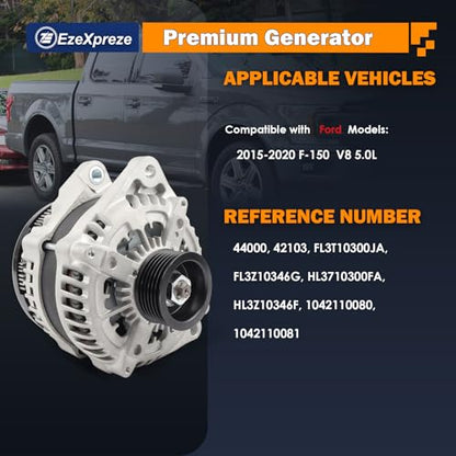 Ezexpreze Alternator Compatible with Ford F