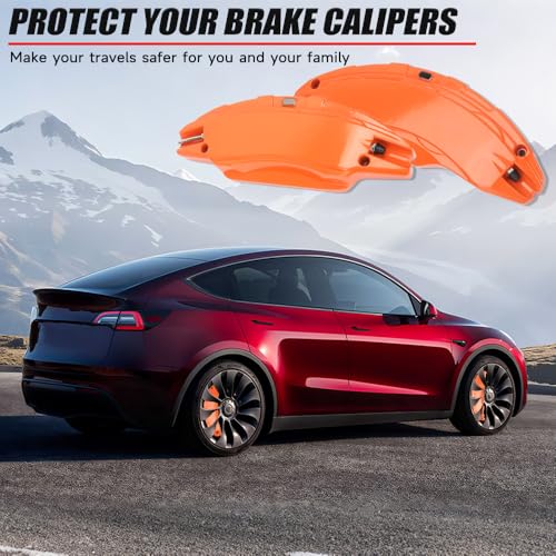 Brake Caliper Covers Compatible with Tesla Model Y Juniper 2025
