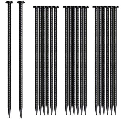 16 Inch Rebar Stakes 20 Pack Heavy Duty Ground Anchors 1 (20 Count)