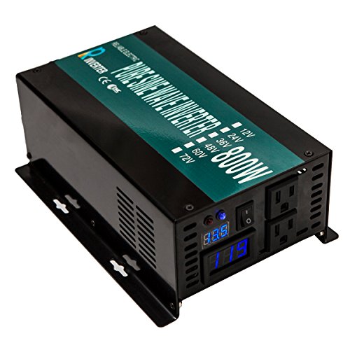 Full Power Full Power Endurable Led Display 800W Pure Sine Wave Solar Inverter 12Vdc to 120Vac