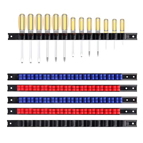 6 Piece Screwdriver Organizer and Wrench Organizer
