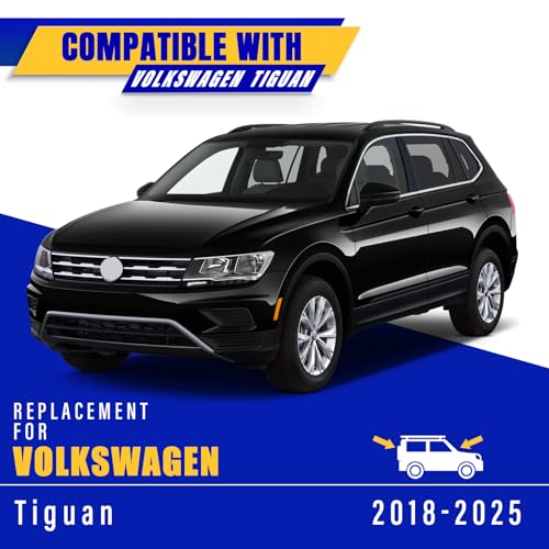 3 Wipers Fits Volkswagen Vw Tiguan 2018