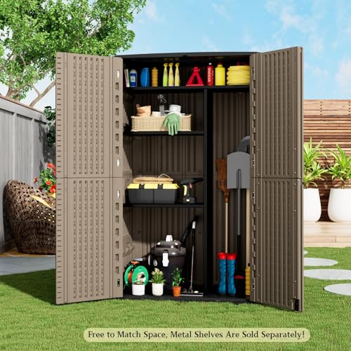 Large 67 Cu.ft Waterproof Storage Shed