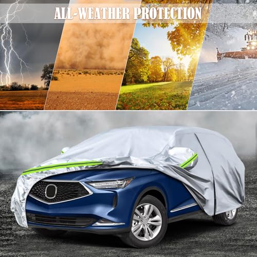 6 Layers Silver Waterproof Car Covers Replace for 2001