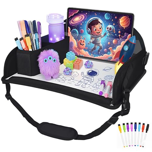 Upgraded Kids Travel Tray for Airplane