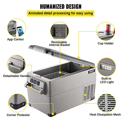 Portable Refrigerator 37 Quart