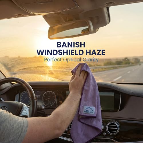 Pure Sky Window & Glass Cleaning Cloth Patented DUO