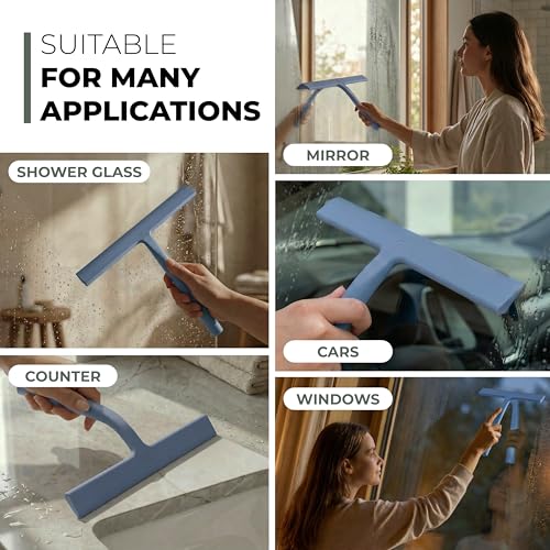Silicone Shower Squeegee with 3