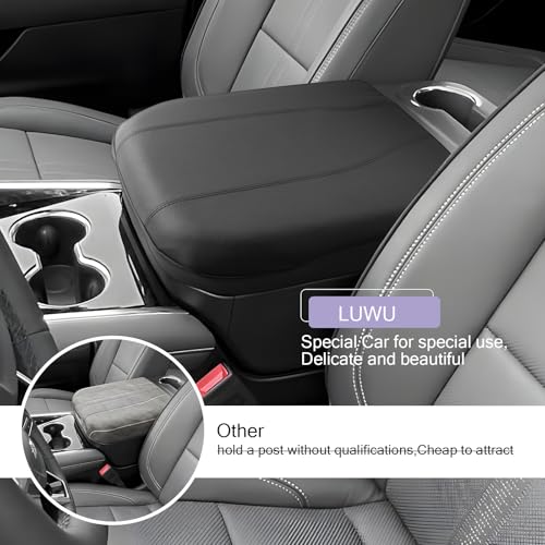 2025 2026 Suburban Tahoe Center Console Cover Compatible with 2025 2026 Chevy Suburban Tahoe Accessories Armrest Cover Armrest Console Cover