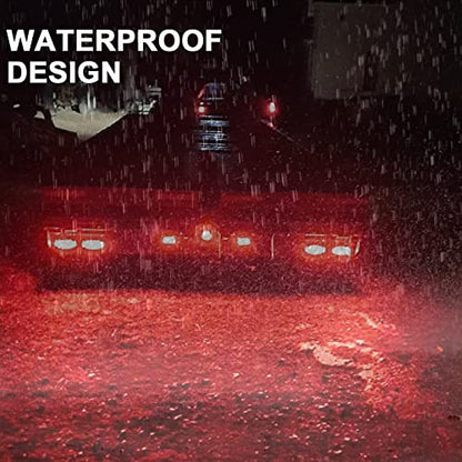 6 Inch Oval LED Trailer Tail Lights 10 LED (10 Count)