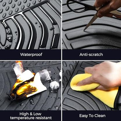 for Kia Sportage Floor Mats & Cargo Liner 2023 (4 Count)