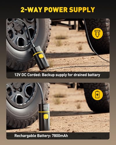 AS1 PRO Tire Inflator Portable Air Compressor