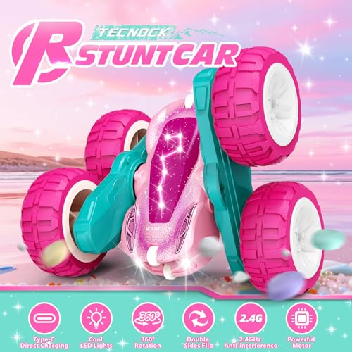 Pink Remote Control Car for Girls and Boys