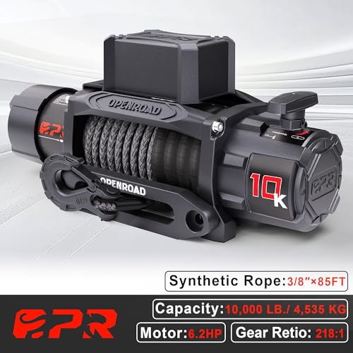 10000 lb. Waterproof IP68 Electric Winch