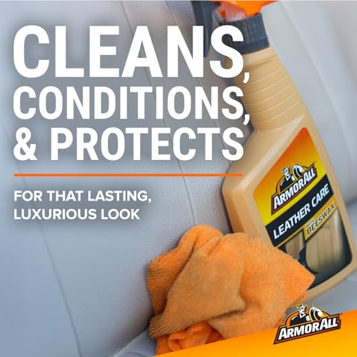 Car Leather Cleaner Spray with Beeswax (16 Fl Oz)