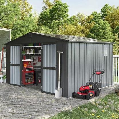 Domi Outdoor Storage Shed 11' x 9'