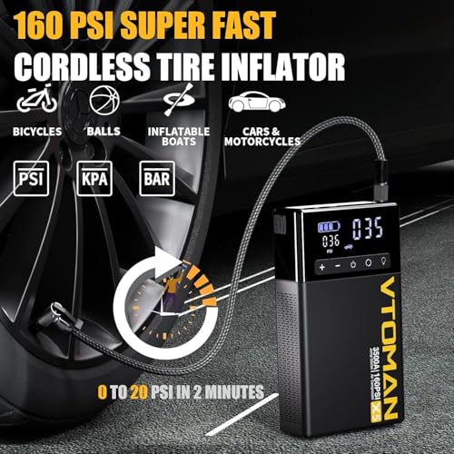X5 Jump Starter with Air Compressor