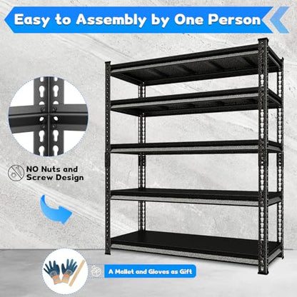 Garage Shelving Heavy Duty 3000LBS Loads