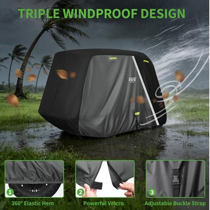 650D Golf Cart Cover for 2