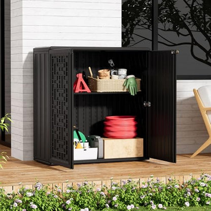 HDPE Outdoor Storage Shed