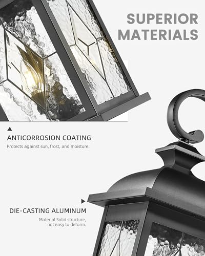 3 Light Outdoor Wall Light