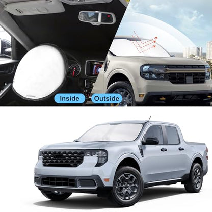 Sun Shade for Ford Maverick Hybrid XL XLT Lariat Truck 2022
