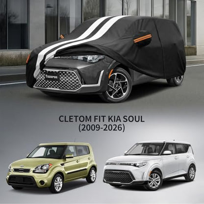 Multi Layer Car Cover Custom Fit for Kia Soul
