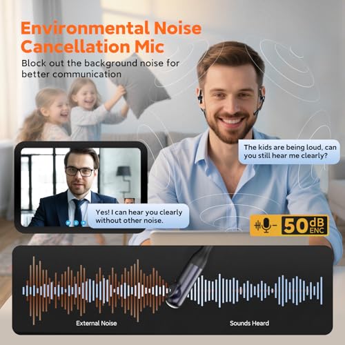 P200b Pro Wireless Headset with Mic for Work