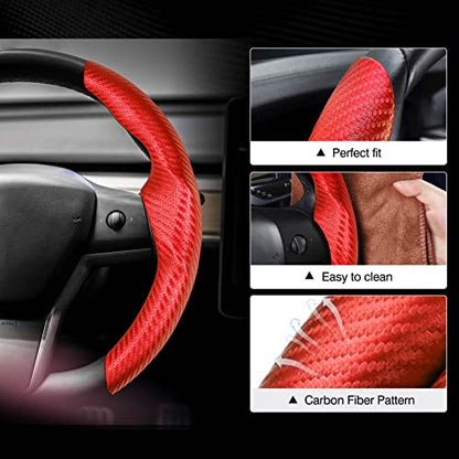 Steering Wheel Cover for Tesla Model 3