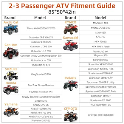 600D ATV Cover