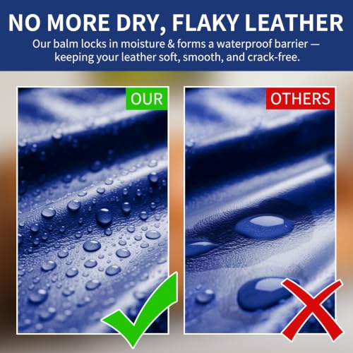 Leather Recoloring Balm and Leather Repair Kit for Furniture