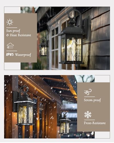 21" Large Exterior Wall Light Fixtures