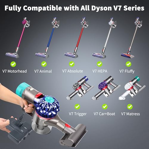 21.6V 8000mAh Battery Replacement for Dyson V7 SV11 Cordless Vacuum