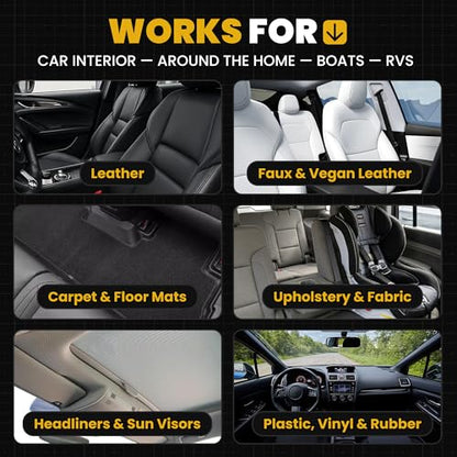 CAR GUYS Interior Car Cleaner for Tough Stains (18 Fl Oz)