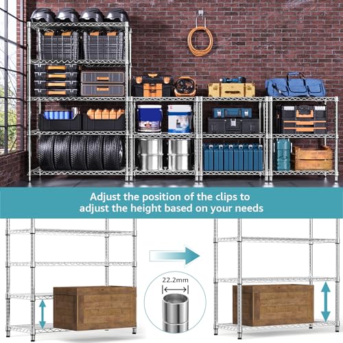 5 Shelf Storage Shelves