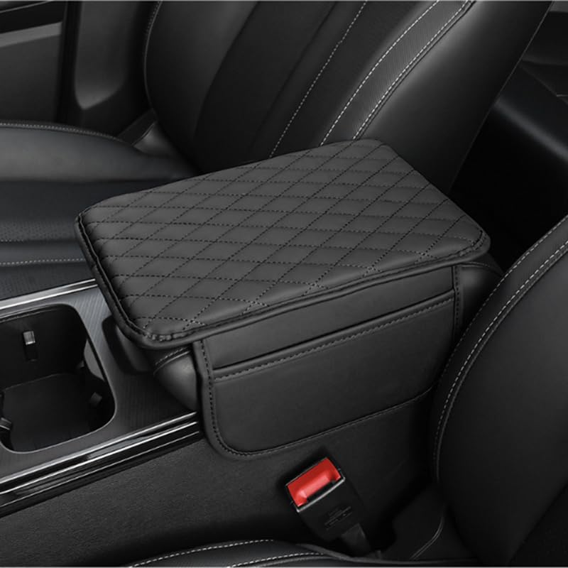 Memory Cotton Leather Car Armrest Box Pad