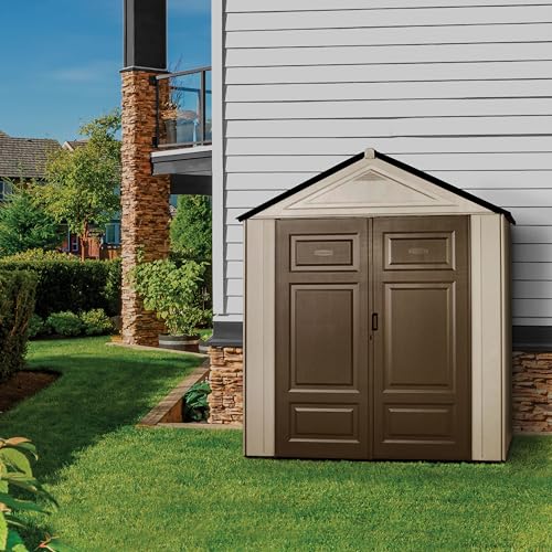 Resin Outdoor Storage Shed With Floor
