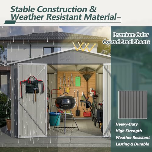 10x10 FT Outdoor Storage Shed