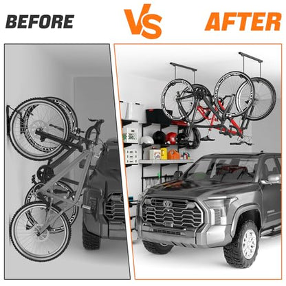 Overhead Bike Rack for Garage
