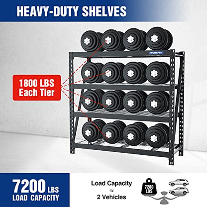 Heavy Duty Metal Shelving